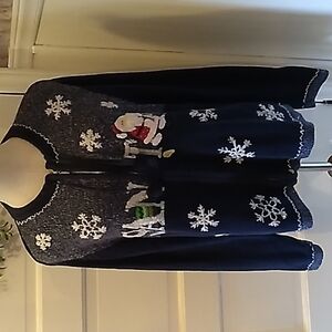 All Ppints XL Santa 🎅 Christmas sweater cardigan